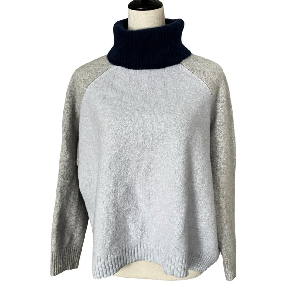 Fat Face Cashmere Colorblock Turtleneck Sweater Women’s US 20 / UK 24 XXL